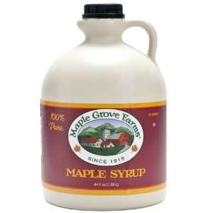 100% Pure Maple Syrup   1 tub, 0.5 Gallon:  Grocery 