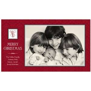   Holiday Photo Cards (Classic Christmas   Red)