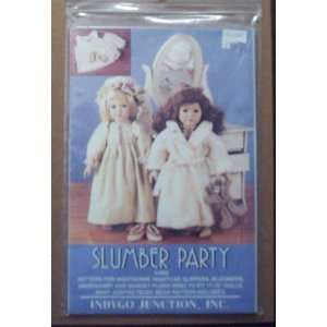  Slumber Party   Clothes for 17 19 Dolls [Sewing Patterns 