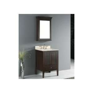 Madelli 24 Bathroom Vanity W/ Ceramic Undermount Sink TORINO 24 WH 