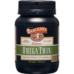  Omega Twin   Flax/Borage Oil Combination Capsules 60 
