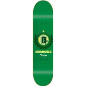  Birdhouse Santos Crest Deck 7.75 Skateboard Decks Sports 