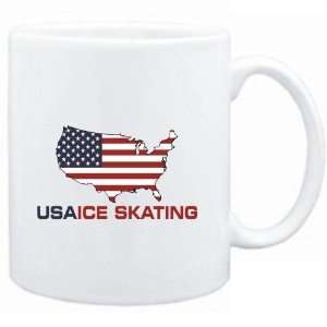  Mug White  USA Ice Skating / MAP  Sports: Sports 