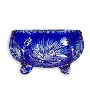  Cobalt Crystal Bowl   7 inches