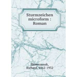   microform  Roman Richard, 1862 1932 Skowronnek  Books