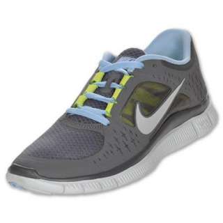SALE Womens Nike Nike Free Run + 3 Dark Grey/Silver 510643 004 Sizes 