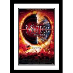  Megiddo The Omega Code 2 20x26 Framed and Double Matted 