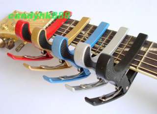 Piece Quick Change Clamp Key Capo For Acoustic Electric Guitar 