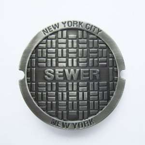  New York City Sewer Belt Buckle (Brand New) Everything 