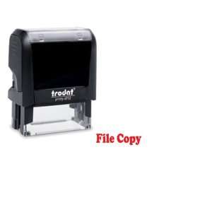 Trodat FILE COPY Self Inking Rubber Stamp