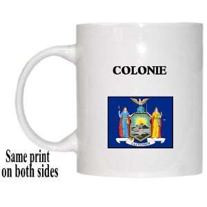  US State Flag   COLONIE, New York (NY) Mug Everything 