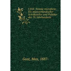   und Politiker des 19. Jahrhunderts Max, 1887  Gust Books