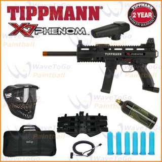 TIPPMANN X7 EGRIP PHENOM Paintball Gun X 7 MEGA Combo  
