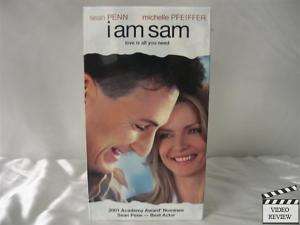 Am Sam VHS NEW Sean Penn, Michelle Pfeiffer 794043553530  