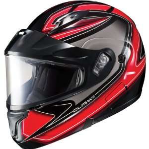 HJC Zader Mens CL Max II Winter Sport Racing Snowmobile Helmet   MC 1 
