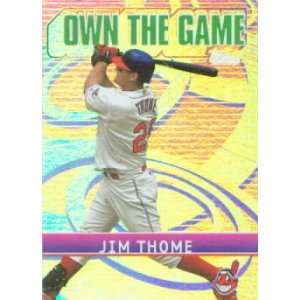  2002 Topps Own the Game OG6 Jim Thome [Misc.]