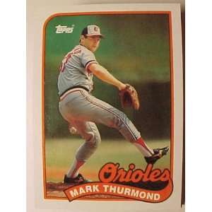  1989 Topps #152 Mark Thurmond [Misc.]