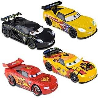 Disney / Pixar CARS 2 Movie Exclusive 148 LightUp Die Cast Car 4Pack 