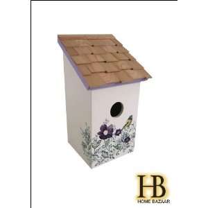  Home Bazaar HB 9075PACS Printed Salt Box Birdhouse 