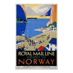   Padden   Royal Mail Cruises / Norway Giclee Canvas