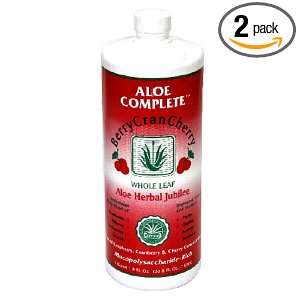 Aloe Complete Aloe Herbal Jubilee, Berrycrancherry, 33.8 Fluid Ounces 