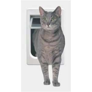  Perfect Pet Tubby Kat Cat Door with 4 Way Lock And LEXAN 