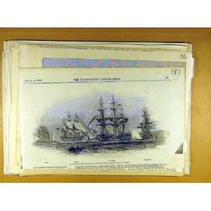   1847 Napier Squadron Plymouth Sound Condy Sketch Print