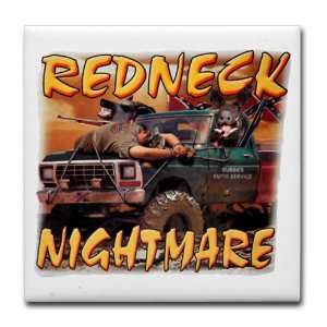   (Set 4) Redneck Nightmare Rebel Confederate Flag 