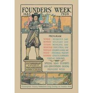  Vintage Art Founders Week (Philadelphia)   03485 8