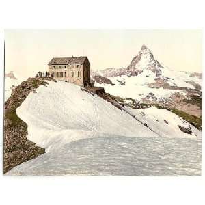  Photochrom Reprint of Gornergrat Railway and Matterhorn 