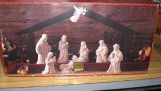 Lenox Commemorate 2000 10 Piece Nativity Set NEW  