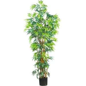   By Nearly Natural 6 Ft Fancy Style Bamboo Silk Tree