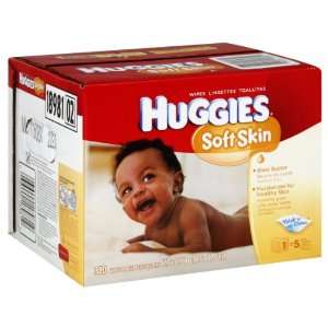  Huggies Soft Skin Wipes, Shea Butter, 320 ct.: Health 