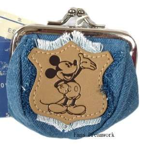  Disney Mickey Mouse Coin Purse  Jean click coin purse 
