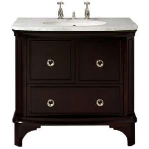   Savina 36 Wood Vanity Less Countertop 85910 00: Furniture & Decor