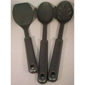  Cooking Set Three Pack (Spatula, Cooking Spoon, & Slotted Cooking 