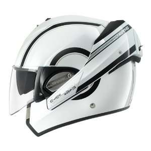  Shark EvoLine Series 2 Moovit Helmet (White/Black/Silver 