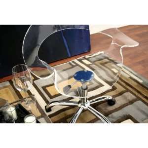  Kerr Acrylic Swivel Chair: Home & Kitchen