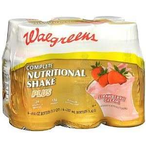  Complete Nutritional Shake Plus 6 Pack, Strawberries and 