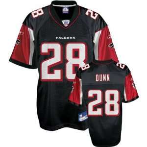 Warrick Dunn Black Reebok NFL Replica Atlanta Falcons Youth Jersey 
