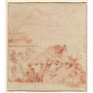  FRAMED oil paintings   Jean Antoine Watteau   24 x 26 