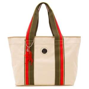 KIPLING CONOR Tote Shoulder Bag Gallery Linen  