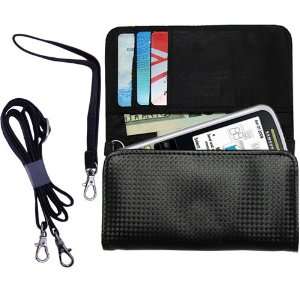  Black Purse Hand Bag Case for the Samsung SGH T349 with 