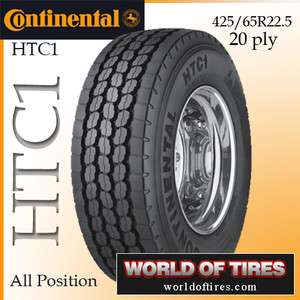 Continental HTC1   425/65R22.5   HTC semi truck tires 22.5 tires 