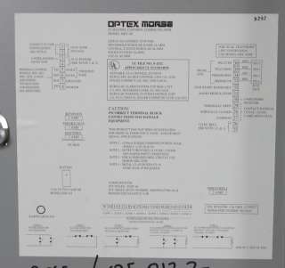  Morse MDC 8C Alarm Panel with MPC 32D Personal Control Keypad  