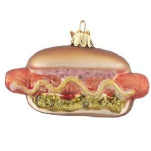 Personalized Hot Dog Christmas Ornament: Home & Kitchen