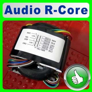 115 / 230V 40W Audio R Core Transformer 15V x 2 + 12V x 2 High Quality 