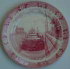 Jonroth Old English Staffordshire Ware Plate St. Lawrence Seaway