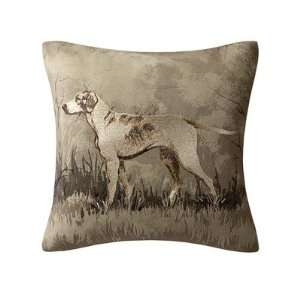  Hadley Printed Dog Square Pillow: Home & Kitchen