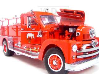 1958 SEAGRAVE MODEL 750 FIRE ENGINE 124 DIECAST MODEL  